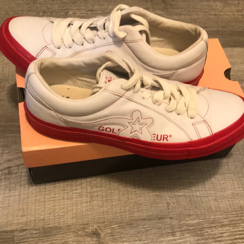 Golf Tyler the creator racing red shoes Men 9.5 Women 11.5